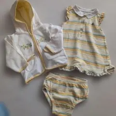 babyGap ストライプ ベビー服 3点セット ギャップ