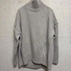 ユナイテッドアローズ　ウール100% アイボリー　タートルネックセーター