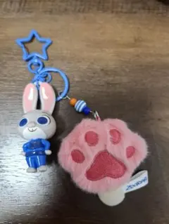 ズートピア ジュディ 肉球アイス キーホルダー