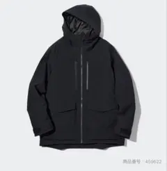 ユニクロ　ハイブリッドダウンパーカ(3Dカット) ブラック M