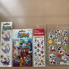 Disney Characters シール 4点セット