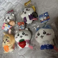 ちいかわ ご当地マスコット 5種セット うさぎ ハチワレ