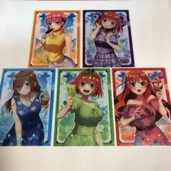 五等分の花嫁 ヴィレッジヴァンガード クリアファイル 全員セット