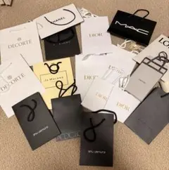 デパコス　ブランド　ショッパー　紙袋　17枚　まとめ売り