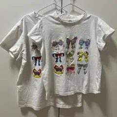 ディズニープリンセス風Tシャツ　2枚セット