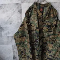 【米軍実物】00s海兵隊マーパットカモジャケットカーキSS 　C31,3a
