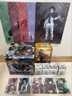 鬼滅の刃 アニプレックスオンラインくじ A賞 炭治郎&義勇B賞 童磨 フィギュア