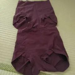 CECILE Mサイズ ワインレッド ショーツ