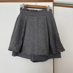 【MAJESTIC LEGON】スカート キュロット グレー Sサイズ