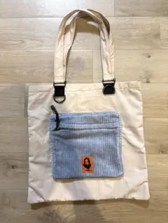 エックスガール　フェイスパッチトートバッグ