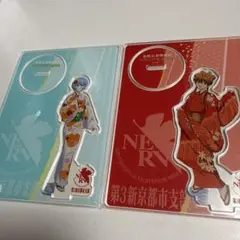 EVA STORE カラーアクスタ／綾波レイ＆惣流アスカラングレー(2個
