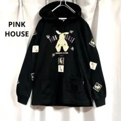 PINK HOUSE うさぎ スイーツ ジップアップパーカー - メルカリ