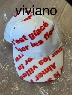 【新品未使用】VIVIANO キャップ