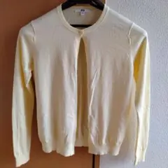 UNIQLO イエロー カーディガン Mサイズ