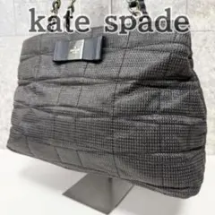 kate spade ケイトスペード トートバッグ 大容量 リボン A4収納可
