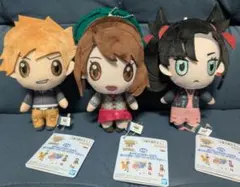 ポケモンマスターズ EX ぬいぐるみ～グリーン・ユウリ・マリィ　３種コンプセット