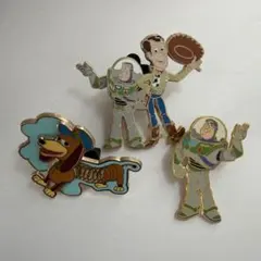 ディズニー ランド シー トイストーリー レトロ ピンズ ピンバッジ