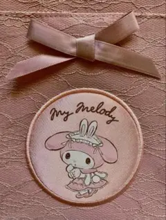 マイメロディ　縦型トートバッグ　フリル&リボン付き　新品未使用