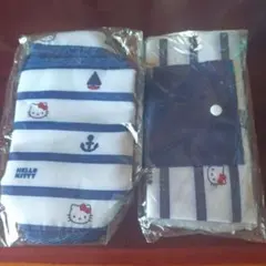 HELLO KITTY ペットボトルホルダーとエコバッグ