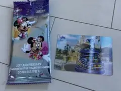 香港ディズニー　MAパス限定　20周年コレクターズカード　インサイド・ヘッド