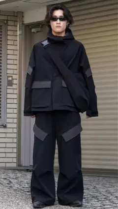 【セットアップ】SINSS テックパーカS サイズ、テックカーゴMサイズ