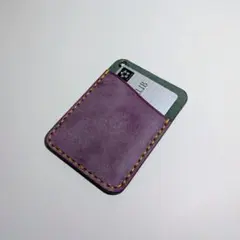 ロロマ　ロロマレザー　ヌメ革　レザー　牛革　本革　革　パスケース　定期入れ