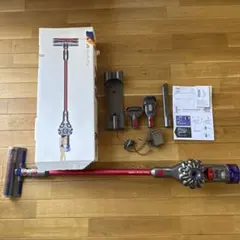 45分新品電池Dyson V7fluffy スティッククリーナー 設置台付き - メルカリ