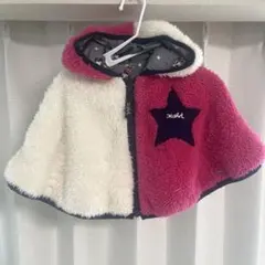 X-girl Disney コラボポンチョ ミッキー&ミニー　ピンク