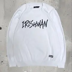 IRISHMAN ホワイト セーター L スウェット