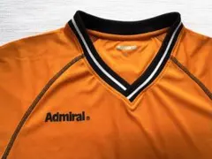【未着用】 Admiral アドミラル プラシャツ L オレンジ 半袖 サッカーのサムネイル