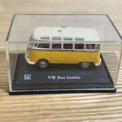 ホンウェルミニカー 1/72 VW Bus Samba(イエロー×クリーム)