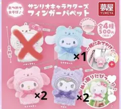 サンリオ　フィンガーパペット クロミ マイメロディ マスコット