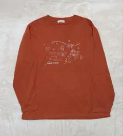 未着用　カットソー　オレンジ　Ｌ　Eco Latch