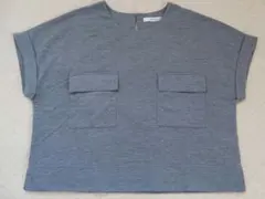 ecruefil 　半袖Tシャツ　プルオーバー　グレーのサムネイル