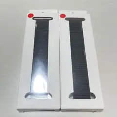 Apple Watch バンド 2本セット38mm 40mm ブラック