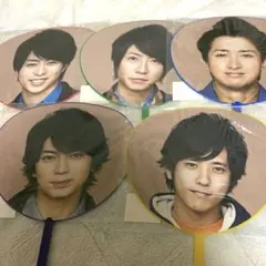 【嵐】LOVE 2013 ミニうちわ 個人5種セット 公式グッズ