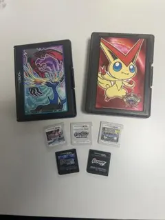 ポケモン ソフト まとめ売り DS 3DS ブラック2 Y動作確認済みケース付き
