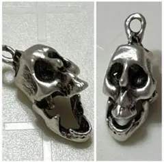 スカル ガイコツ ドクロ skull 髑髏 ネックレス ペンダントトップ