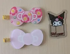 ハローキティ展 ヘアクリップ ミラー