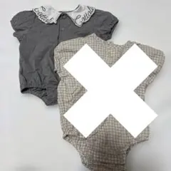 半袖ロンパース