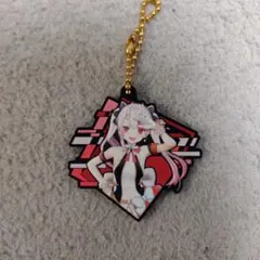ホロライブ　百鬼あやめ　ラバーキーホルダー