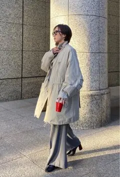 ETRE TOKYO オーバーサイズミリタリーブルゾン