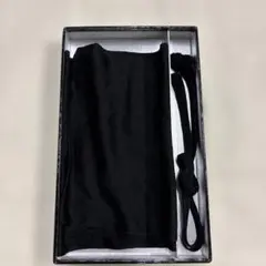 d585 黒の帯揚げと帯締めセット