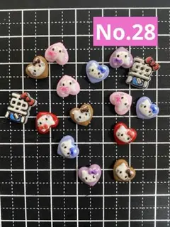 ネイルパーツ♡キティ♡No.28のサムネイル