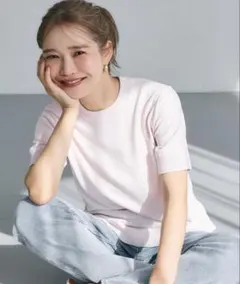 コカ coca サマーニット ピンク Mサイズ