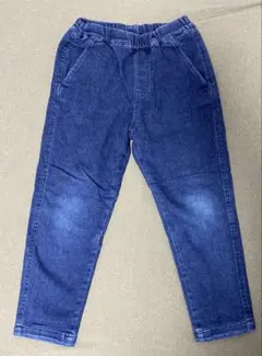 【ユニクロ】暖パン　裏起毛ズボン　デニム　120