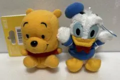 プーさんとドナルドダック ぬいぐるみセット