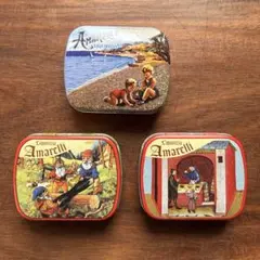 空き缶 イタリア アマレッリ 3個
