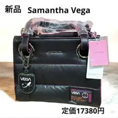 新品　Samantha Vega ブラック×ピンクショルダーバッグ 宇宙