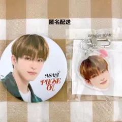 アサヒ TREASURE カプセルトイ 喜怒哀楽 缶バッチ